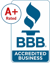 Better Business Bureau Accredited A+ Business Badge