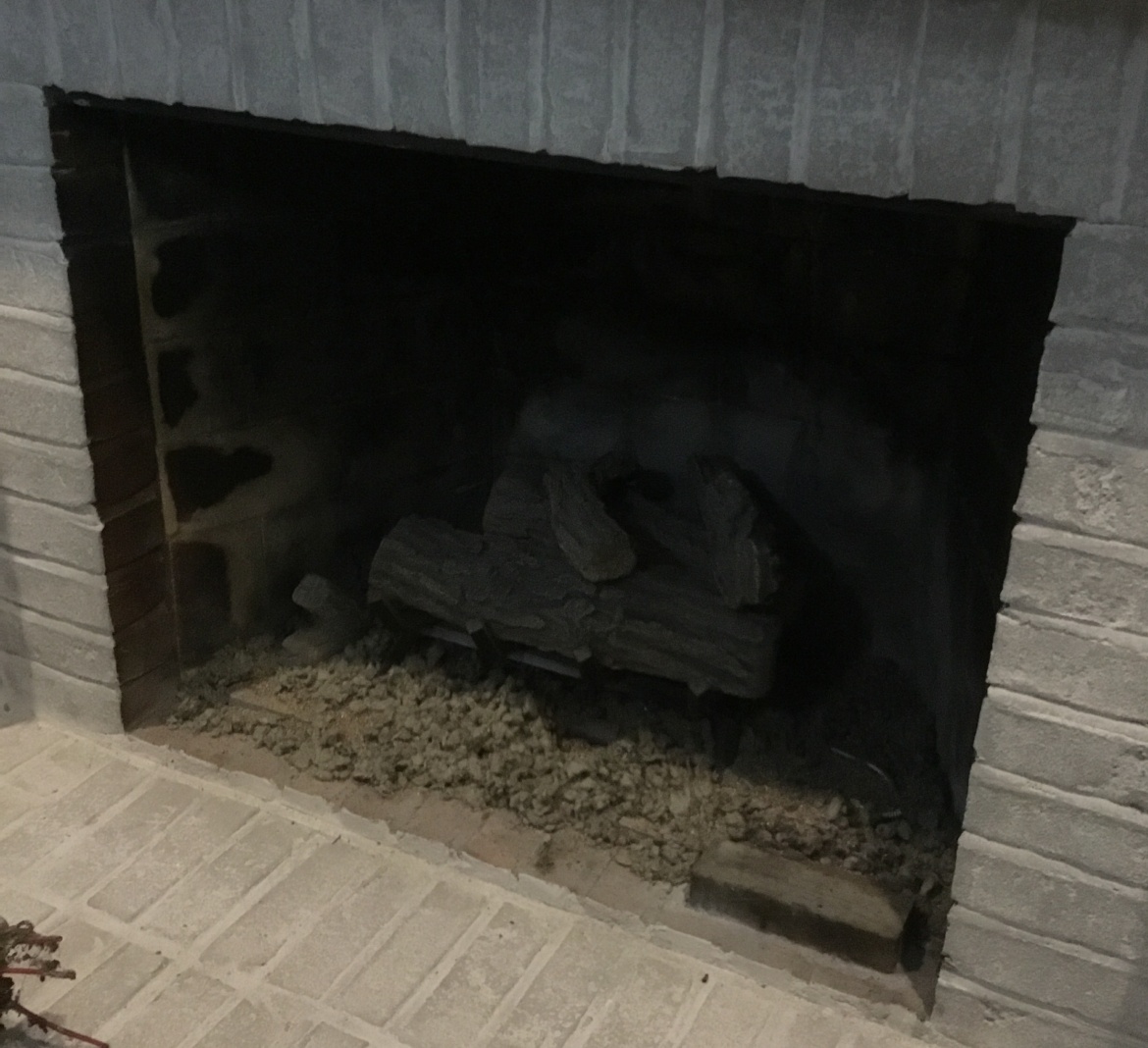 Stone Fireplace img tall chimney photo