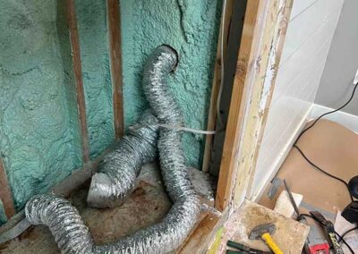 New Wood Burning Fireplace Installation